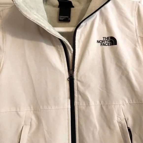 THE NORTH FACE Shelbe Raschel Parka Fleece Lined Repellent White XS MSRP $200 - Picture 3 of 6